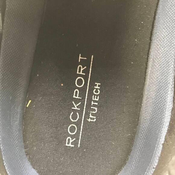 Rockport Robinsyn Oxford Dress Shoes Mens 12 M Black Leather Lace‎ Up Plain Toe - Picture 6 of 8